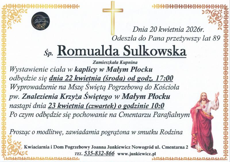 Romualda Sulkowska