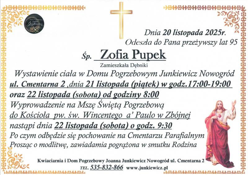Zofia Pupek