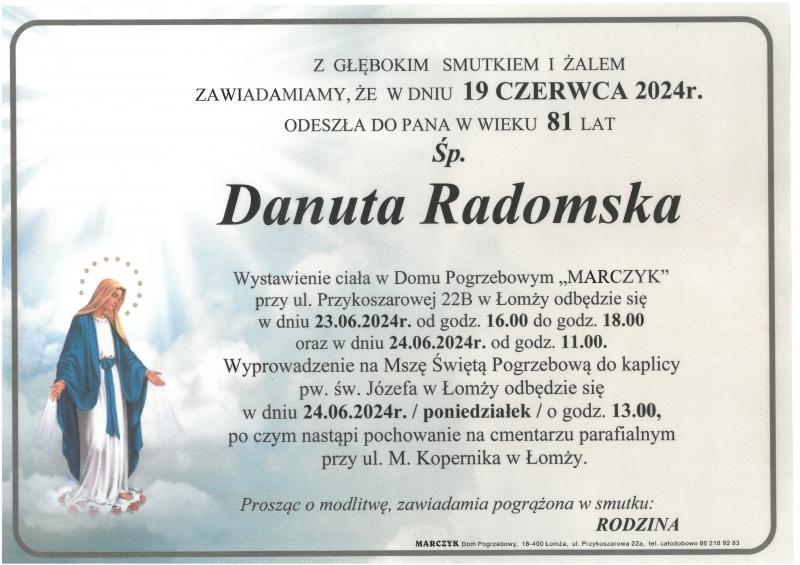 Danuta Radomska