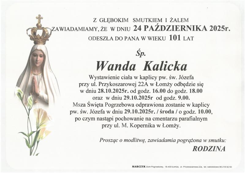 Wanda Kalicka