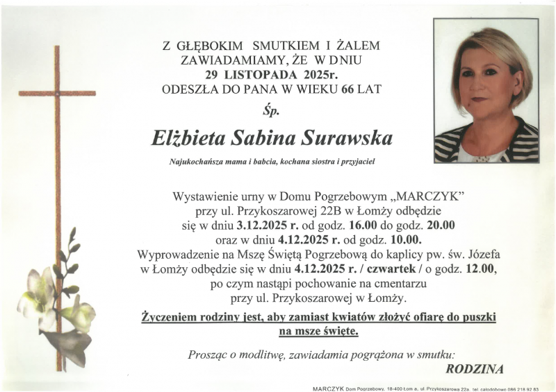 Elżbieta Sabina Surawska
