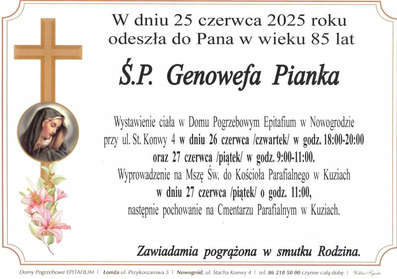 Genowefa Pianka