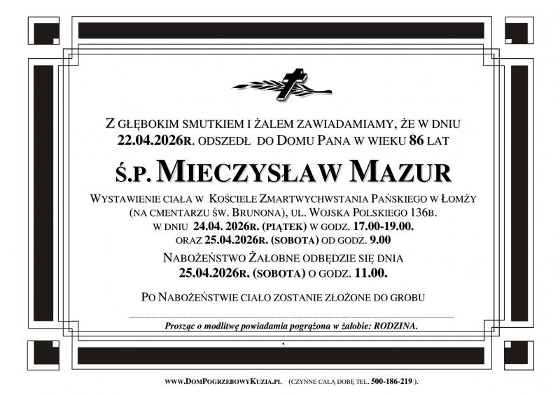 Mieczysław  Mazur