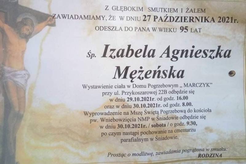 Izabela Agnieszka  Mężeńska