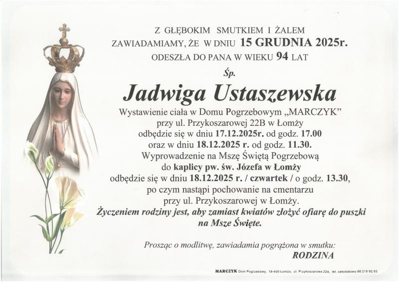 Jadwiga Ustaszewska