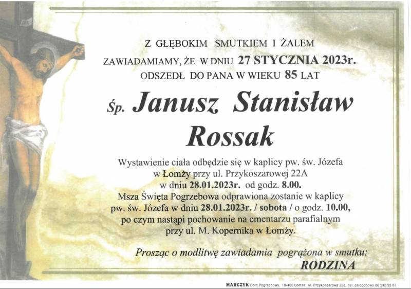 Janusz Stanisław Rossak