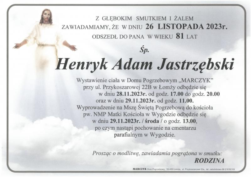 Henryk Adam Jastrzębski
