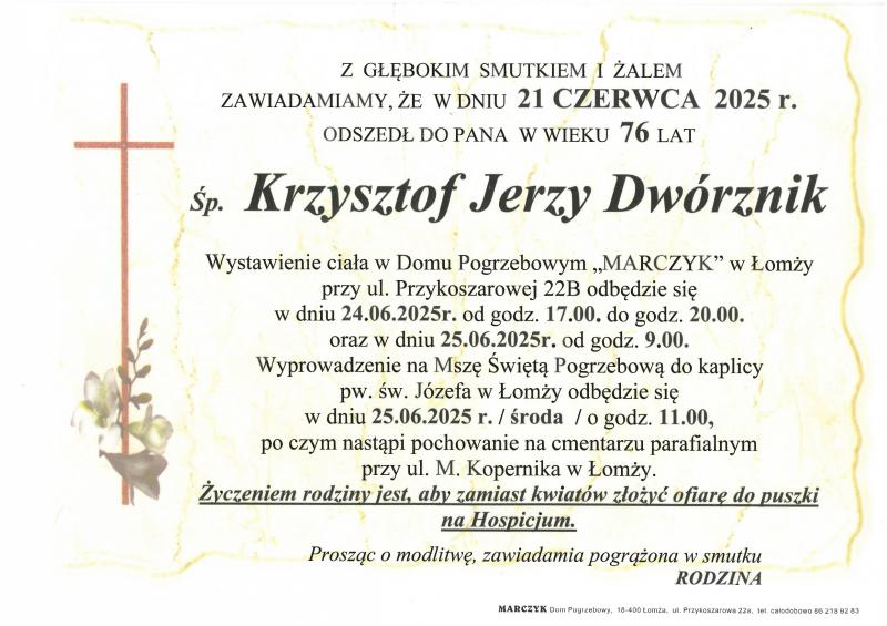 Krzysztof Jerzy Dwórznik