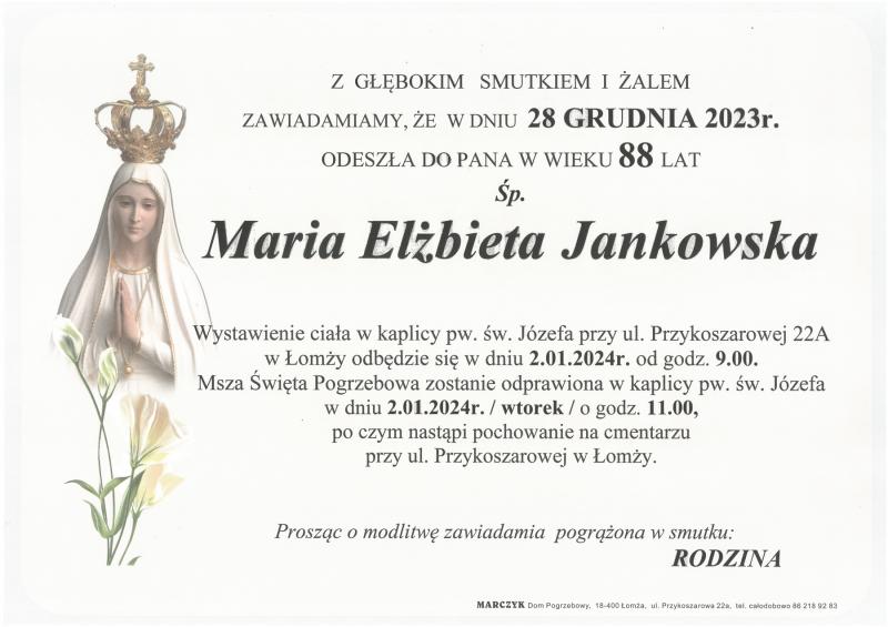 Elżbieta Maria Jankowska