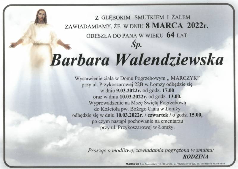 Barbara  Walendziewska