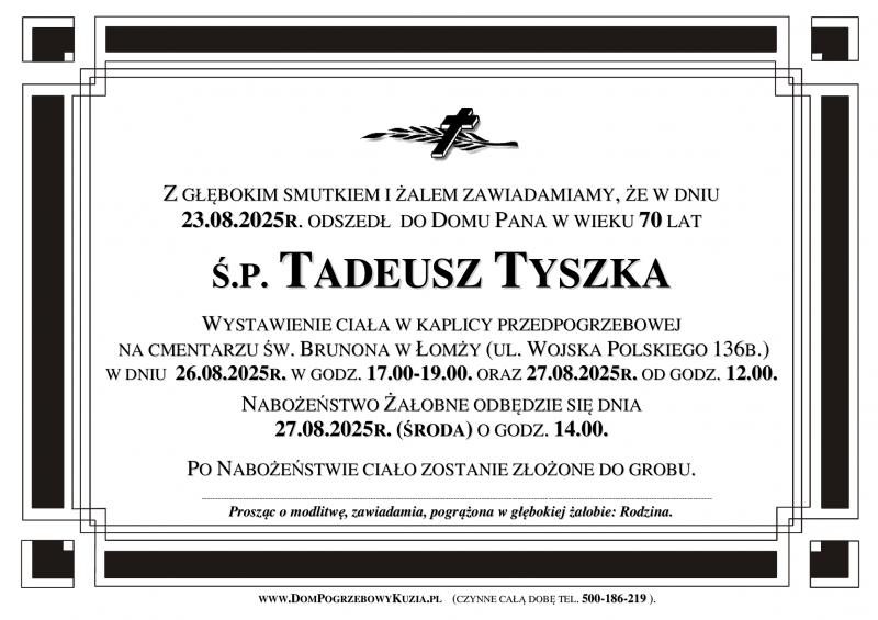 Tadeusz Tyszka