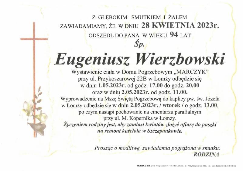 Eugeniusz  Wierzbowski