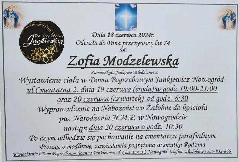 Zofia Modzelewska