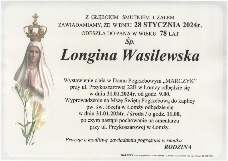 Longina Wasilewska