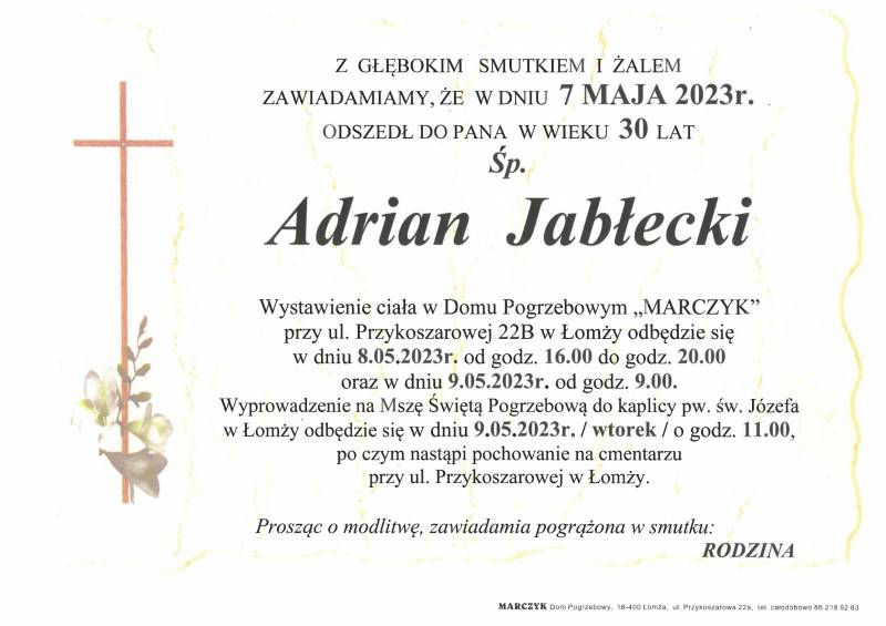 Adrian Jabłecki
