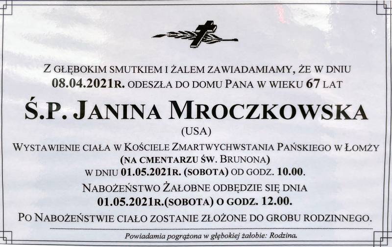 Janina Mroczkowska