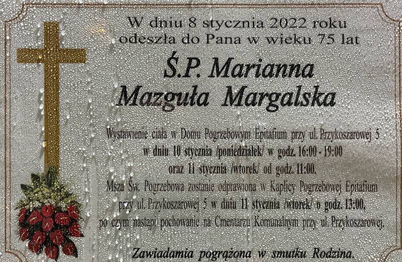 Marianna Mazguła Margalska