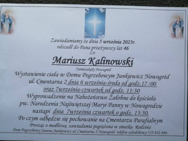 Mariusz Kalinowski