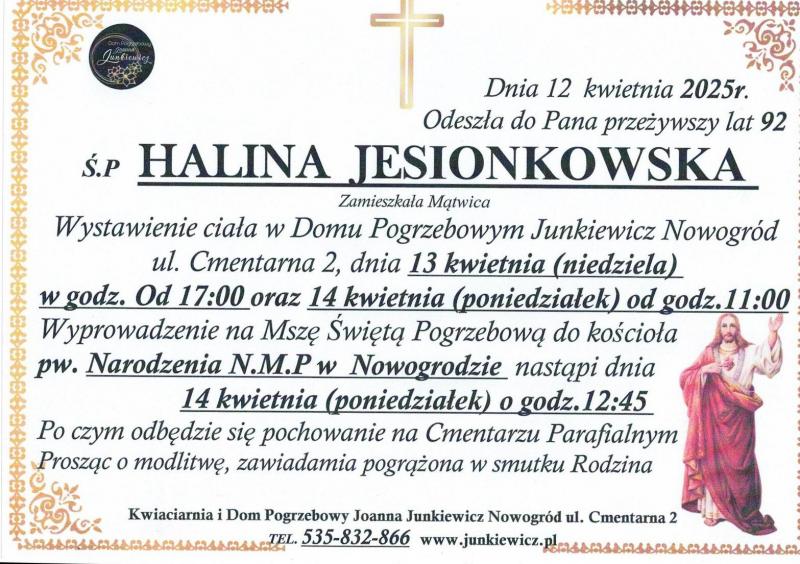 Halina Jesionkowska