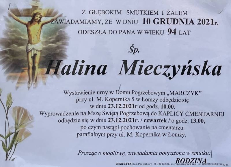 Halina Mieczyńska