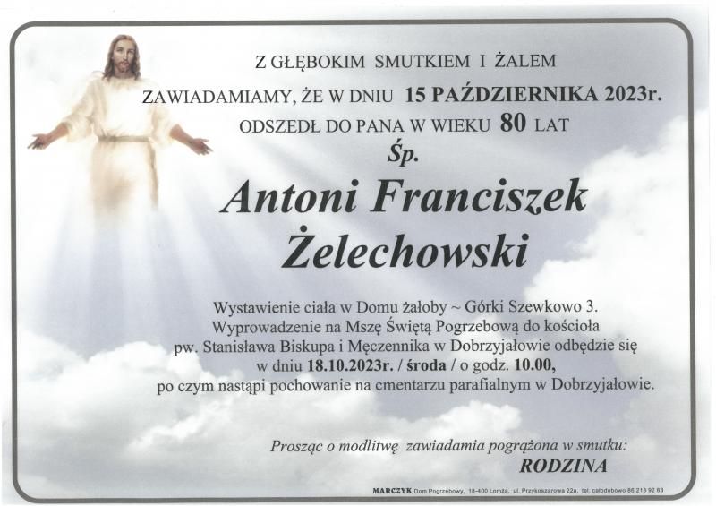 Antoni Franciszek Żelechowski