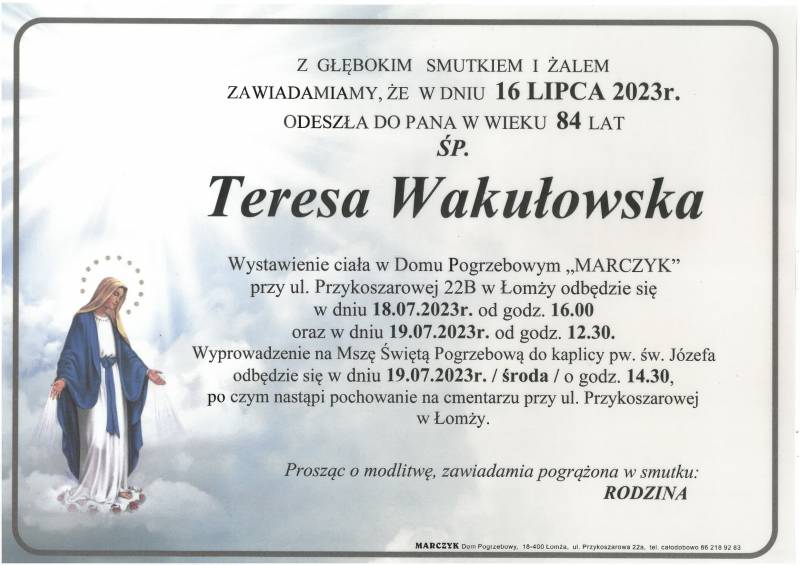 Teresa Wakułowska