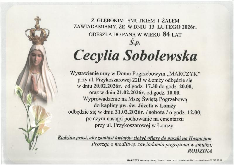 Cecylia Sobolewska