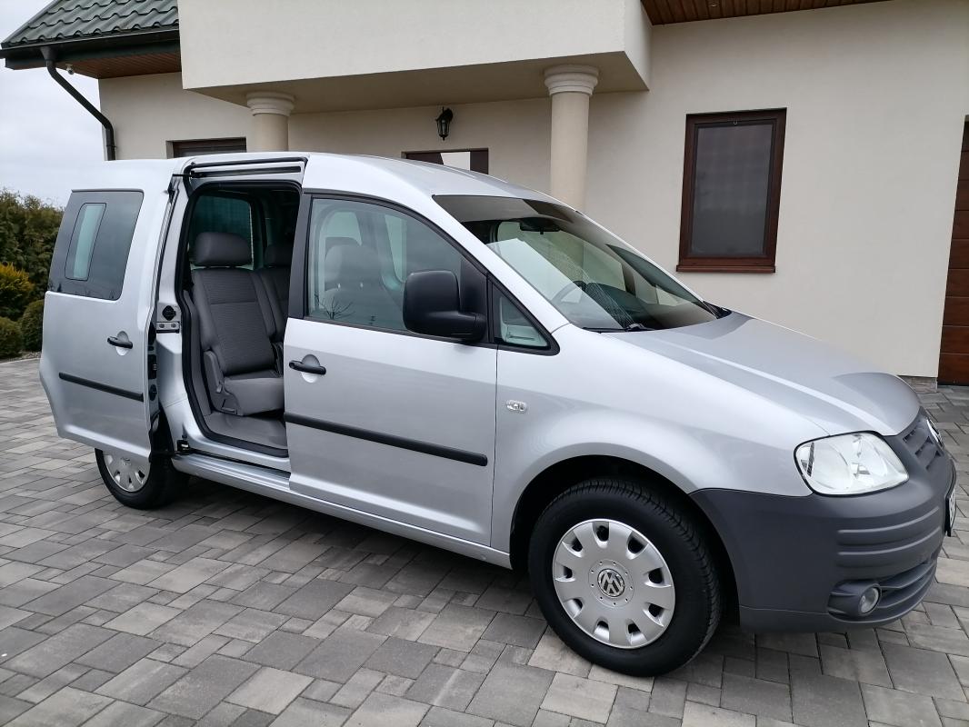 Volkswagen Caddy 1 6 MPI 102 KM 7 Miejsc Niemiec Op acony