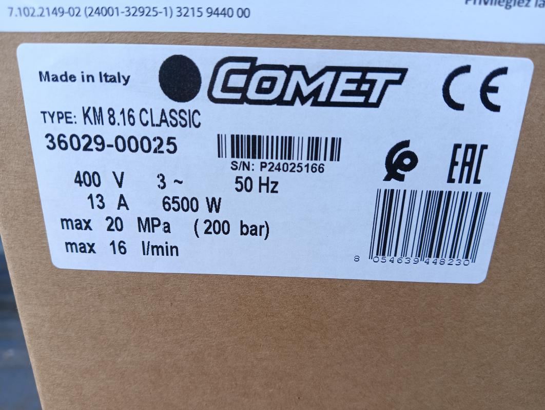 W Ofercie NOWA MYJKA z podgrzewaniem wody COMET...