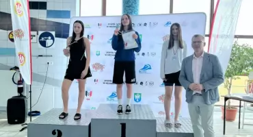 Amelia Wiszowata brązową medalistką finału wojewódzkiego w pływaniu