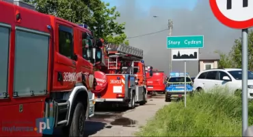 Po pożarze w Starym Cydzynie kobieta straciła dom. Ruszyła zbiórka pieniędzy
