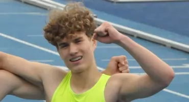 Mateusz Bujno błysnął w debiucie. Świetny wynik na 400 m przez płotki