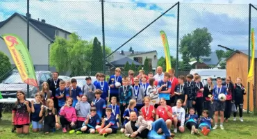 „Gram fair - wybieram zdrowie”. Młodzi piłkarze rywalizowali o Puchar Wójta Gminy Miastkowo
