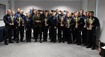 Policjant z Łomży najlepszy w województwie!