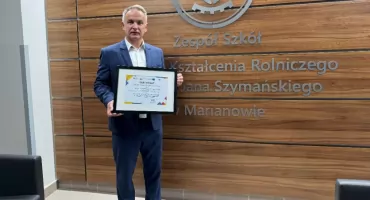 Szkoła w Marianowie doceniona certyfikatem doskonałości [FOTO]