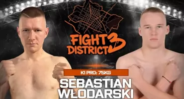 Sebastian Włodarski zadebiutuje na zawodowym ringu podczas Fight District 3
