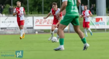 ŁKS Łomża. 15 testowanych i wysoka porażka