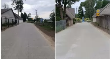 Droga w Rostkach oddana do użytku