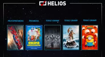 Moc filmowych nowości w kinie Helios